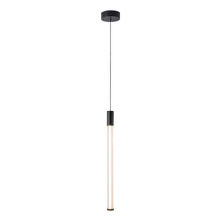 Maxe 24 in Black Dimmable LED Pendant
