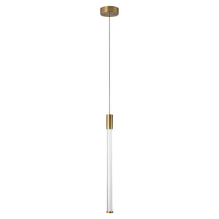 Maxe 24 in Gold Dimmable LED Pendant
