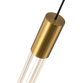 Maxe 24 in Gold Dimmable LED Pendant
