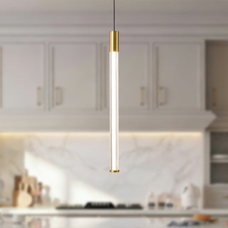 Maxe 24 in Gold Dimmable LED Pendant
