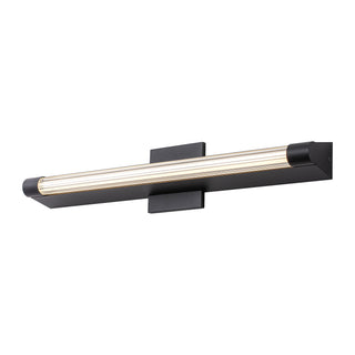 Maxe 24 in Black Dimmable LED Vanity Light
