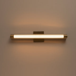 Maxe 24 in Gold Dimmable LED Vanity Light

