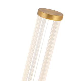 Maxe 16 in Gold Dimmable LED Wall Sconce
