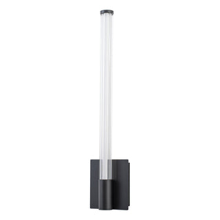 Maxe 24 in Black Dimmable LED Wall Sconce
