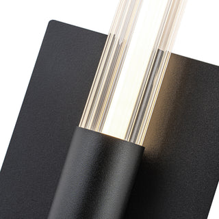Maxe 24 in Black Dimmable LED Wall Sconce
