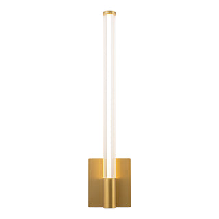 Maxe 24 in Gold Dimmable LED Wall Sconce
