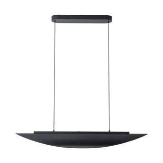 Miros 40 in Black Dimmable LED Linear Pendant
