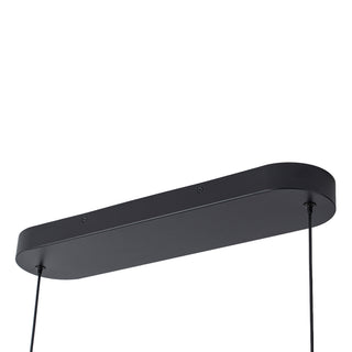 Miros 40 in Black Dimmable LED Linear Pendant
