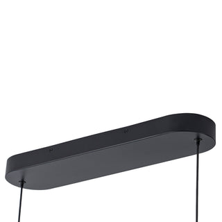 Miros 47 in Black Dimmable LED Linear Pendant
