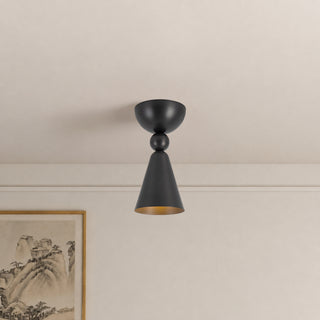 Murphy 4 in Urban Bronze Flush Mount
