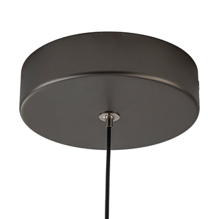 Nial 9 in Gray/Gold Dimmable LED Pendant
