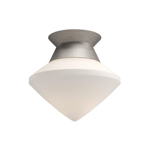 Brushed Nickel/Opal Matte Glass