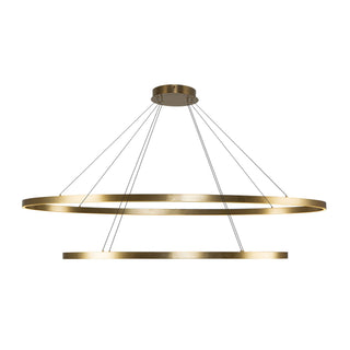 Ovale 53 in 2 Layer Chandelier
