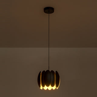 Palma 10 in Black Dimmable LED Pendant
