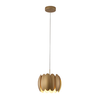 Palma 10 in Gold Dimmable LED Pendant
