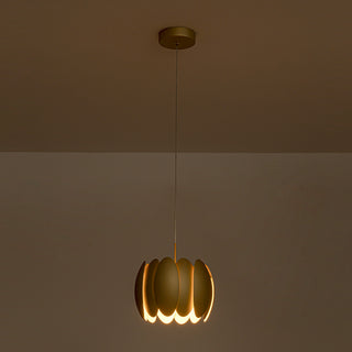 Palma 10 in Gold Dimmable LED Pendant
