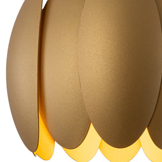Palma 10 in Gold Dimmable LED Pendant
