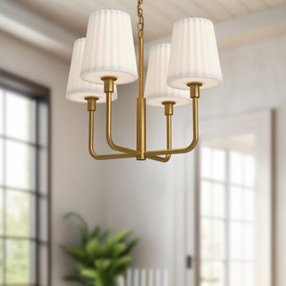 Plisse 23 in Chandelier
