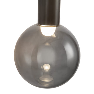 Reese 14 in Urban Bronze Dimmable LED Wall Sconce with Smoked Glass
