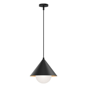Matte Black/Opal Glass