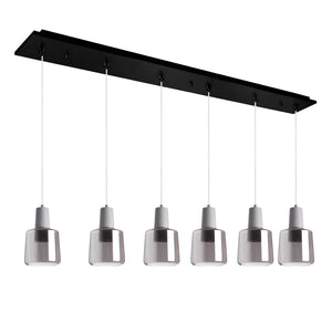 Black/Smoked Glass