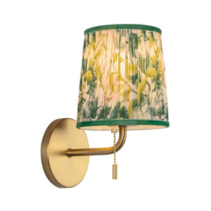 Brushed Gold/Green Linen