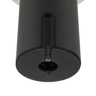 Shilo 8 in Matte Black Dimmable LED Exterior Portable Lamp
