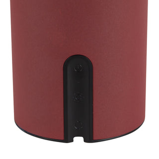 Shilo 8 in Red Dimmable LED Exterior Portable Lamp
