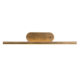 Slender 32 in Vintage Brass Dimmable LED Wall/Picture Light
