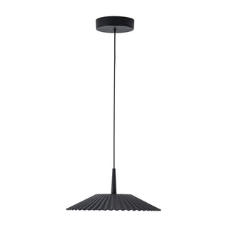 Sybil 13 in Black Dimmable LED Pendant
