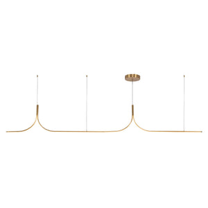 Brushed Gold [Universal Voltage and 0-10 Dimming]