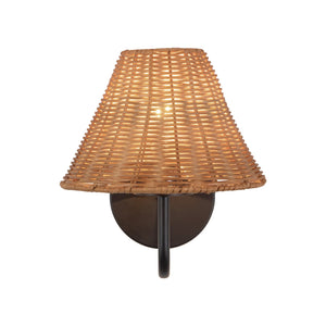 Black/Natural Rattan