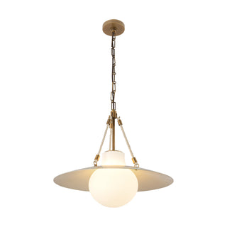 Waverly 22 in Pearl White Pendant
