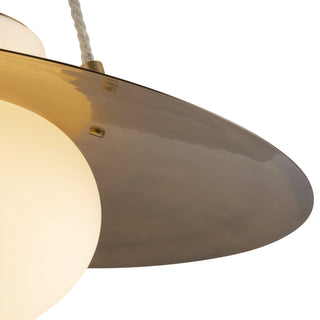 Waverly 22 in Vintage Brass Pendant
