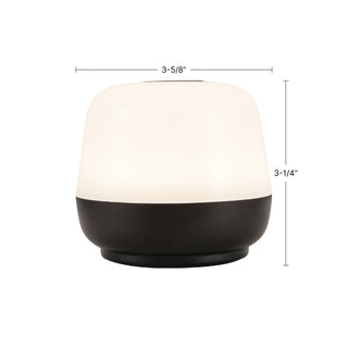 Wylla 3 in Fresh Green Dimmable LED Exterior Portable Lamp

